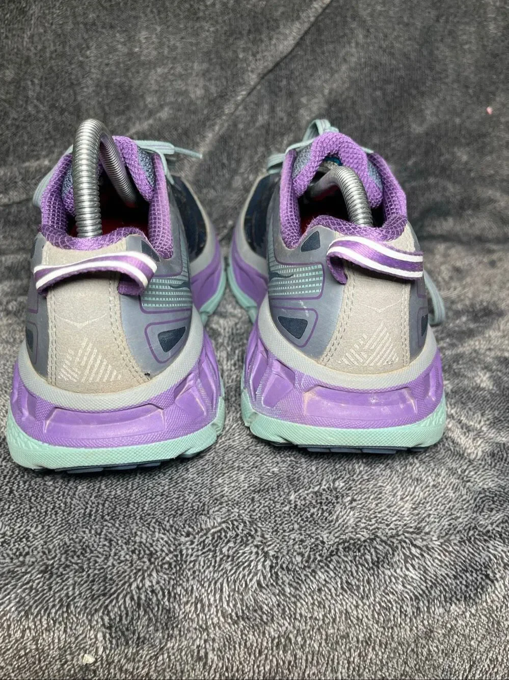 ⁠Hoka One One Stinson ATR 4 Trail Running Shoes Women's 8.5 Tradewinds Purple⁠